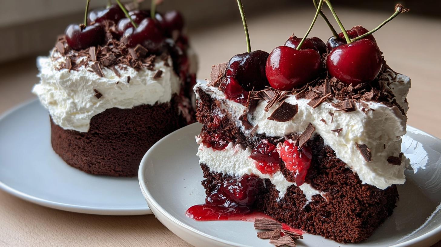 Black Forest chocolate cake