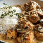 Creamy mushroom chicken