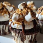 S’mores cupcakes