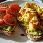 avocado tomato toast