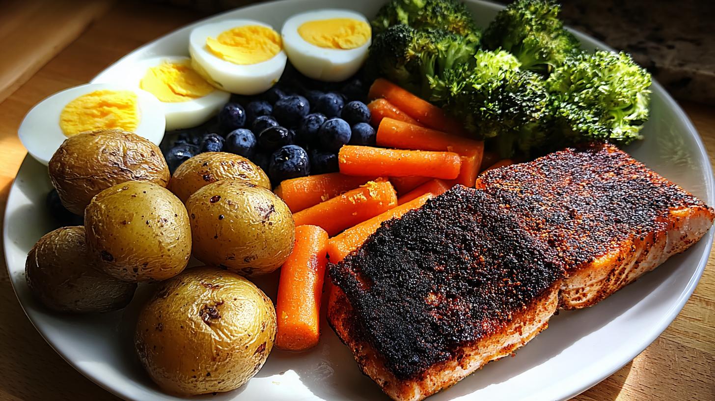 blackened salmon