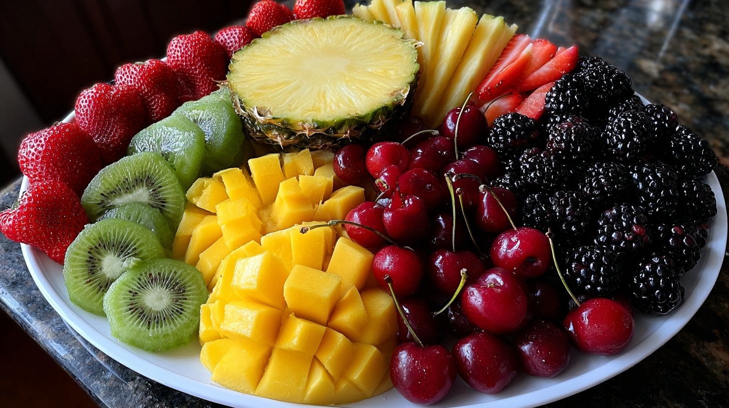 fresh fruit platter