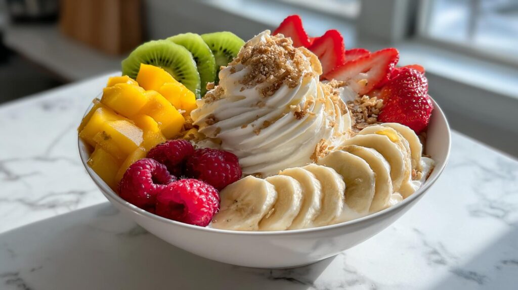 fruit yogurt bowl
