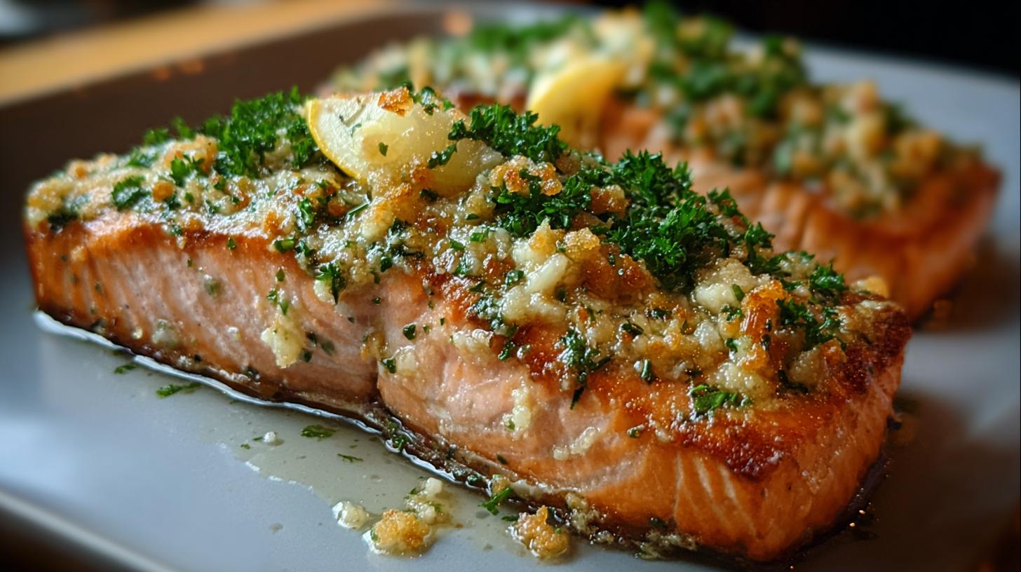 garlic butter salmon