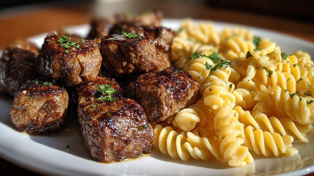 garlic butter steak bites