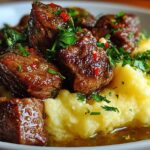 garlic butter steak bites