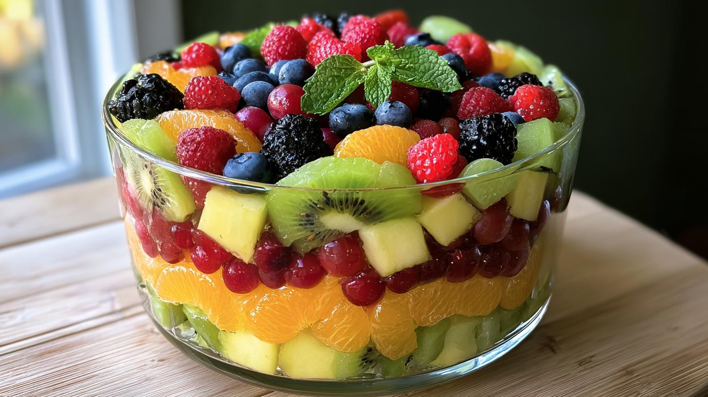 layered fruit salad