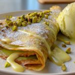 pistachio crepe