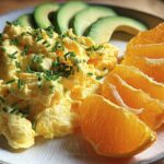 scrambled eggs breakfast