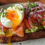 smoked salmon avocado toast
