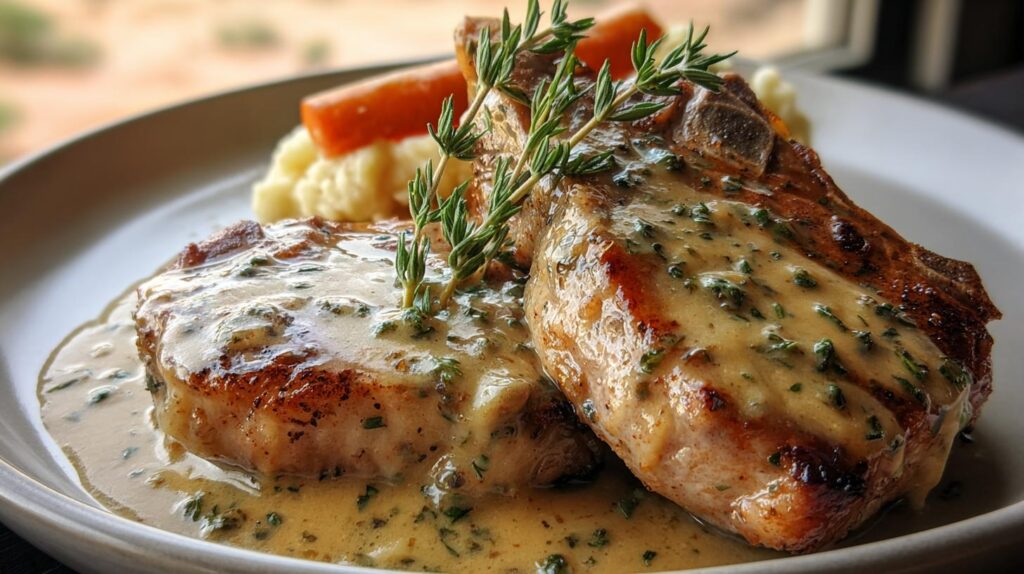 smothered pork chops