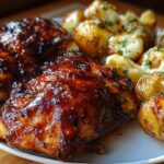 sticky BBQ chicken