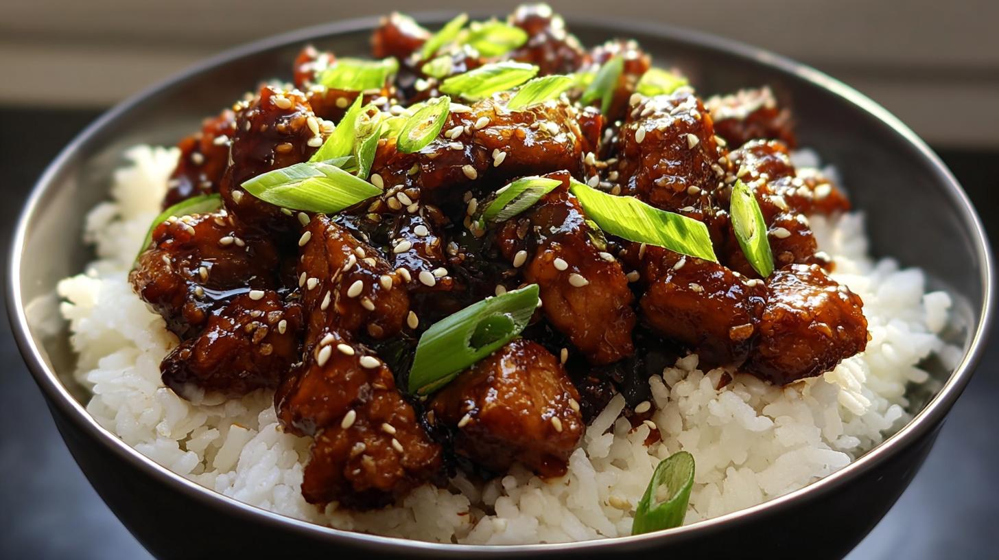 teriyaki chicken bowl