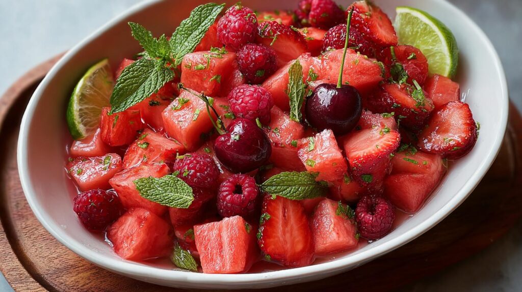 watermelon fruit salad