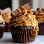 Twix cupcakes