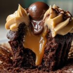 chocolate caramel cupcakes