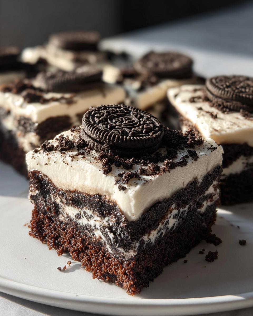 cookies and cream brownies