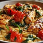 creamy chicken orzo