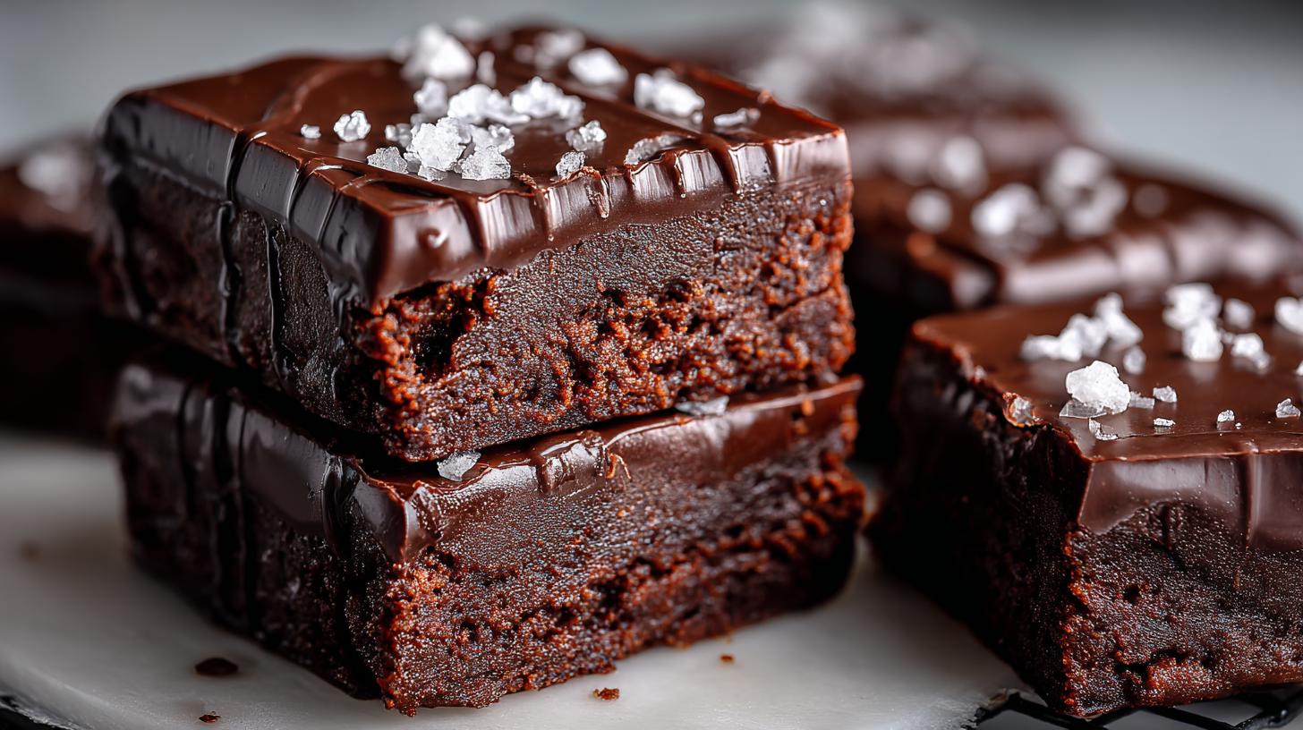 easy no bake chocolate covered brownies