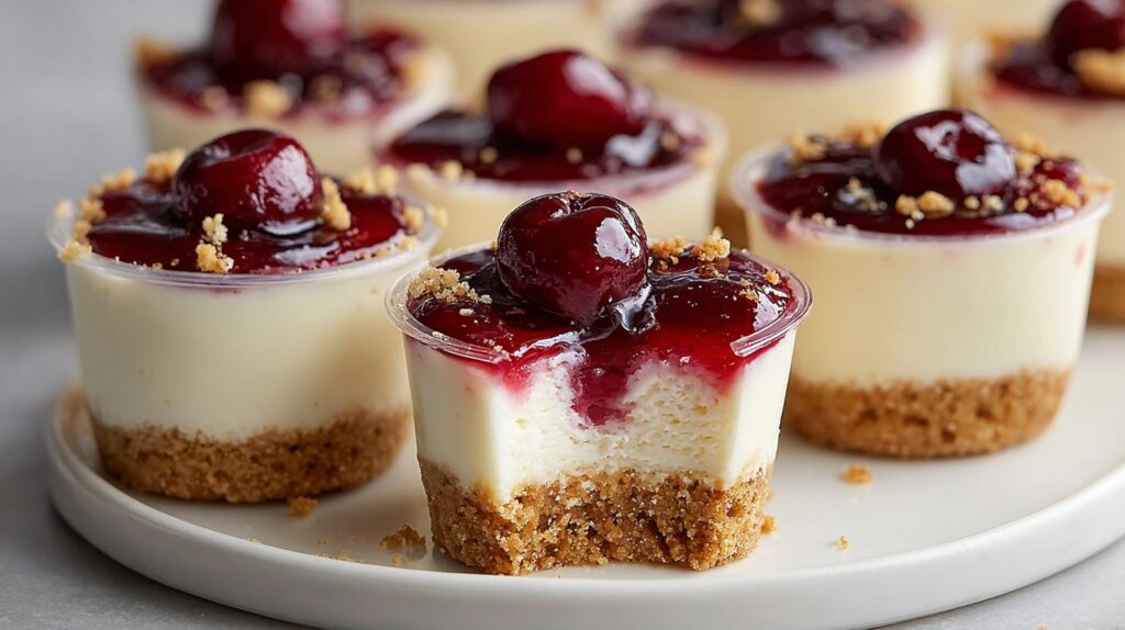 mini cheesecake cups