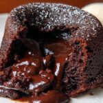 molten chocolate lava cake