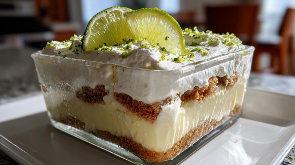 no bake key lime cheesecake trifle