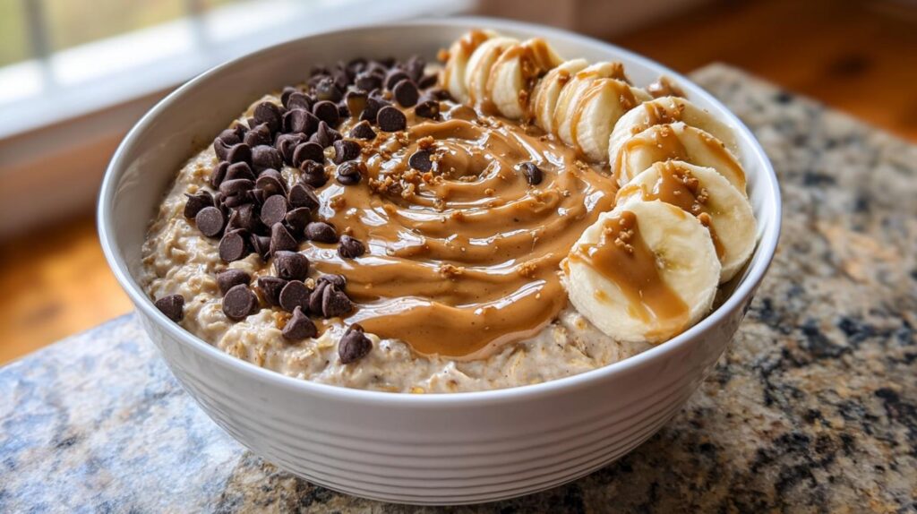 peanut butter banana oatmeal