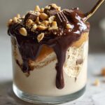 peanut butter cup cottage cheese mousse