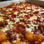 pizza tot casserole