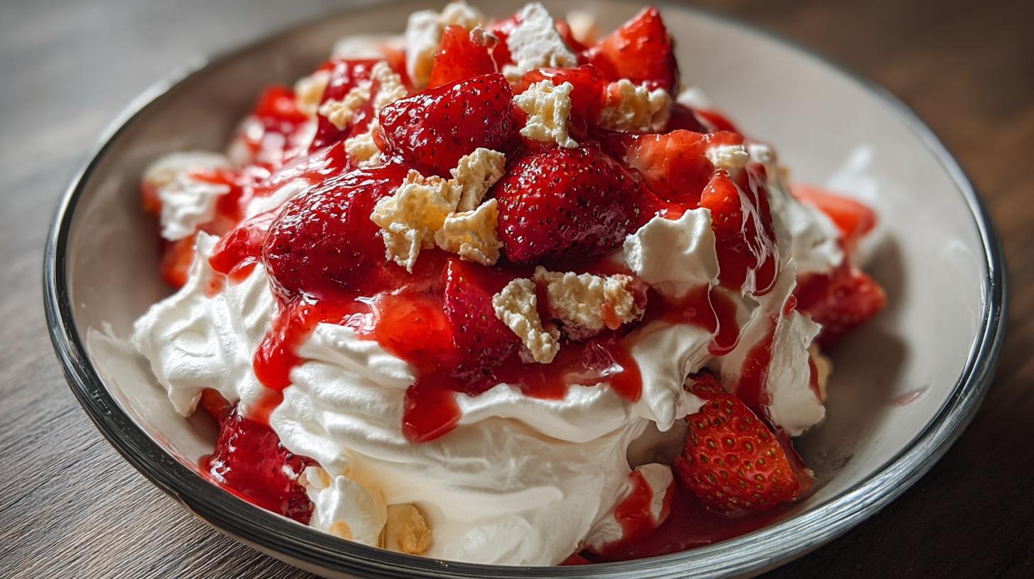 strawberry eton mess