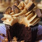 Butterfinger cupcakes