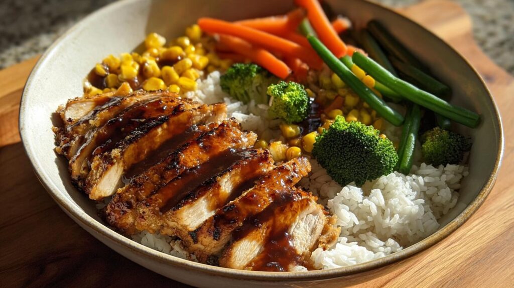 Teriyaki Chicken Rice Bowl