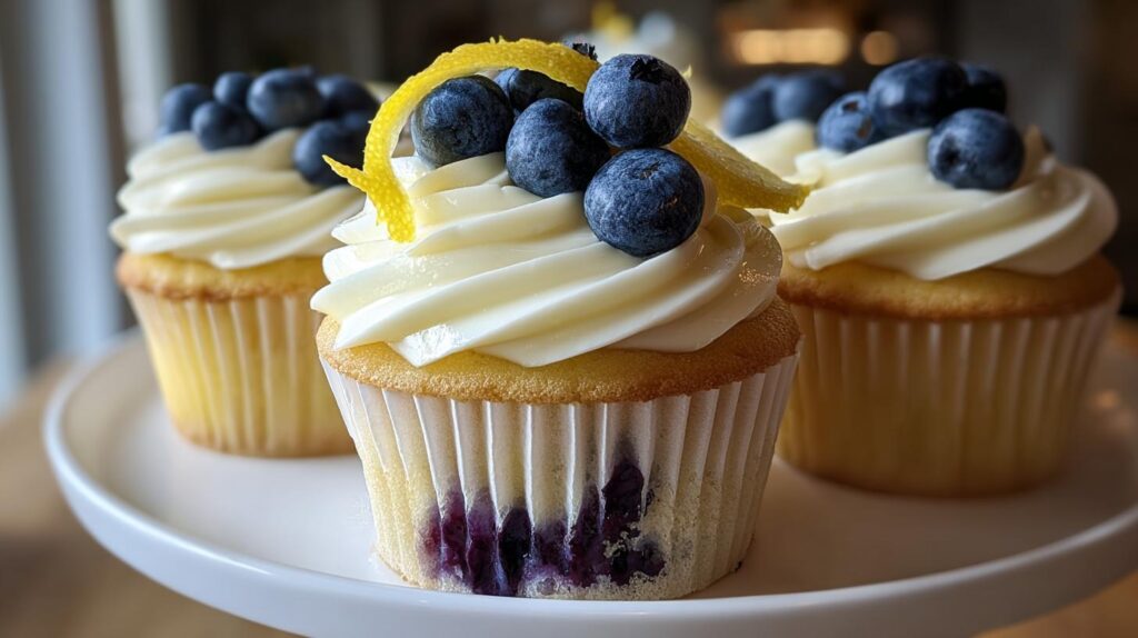 blueberry lemon cupcakes