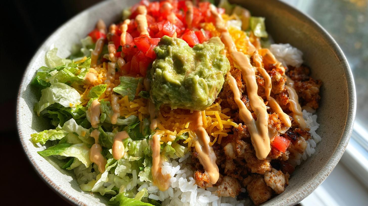 chicken burrito bowl