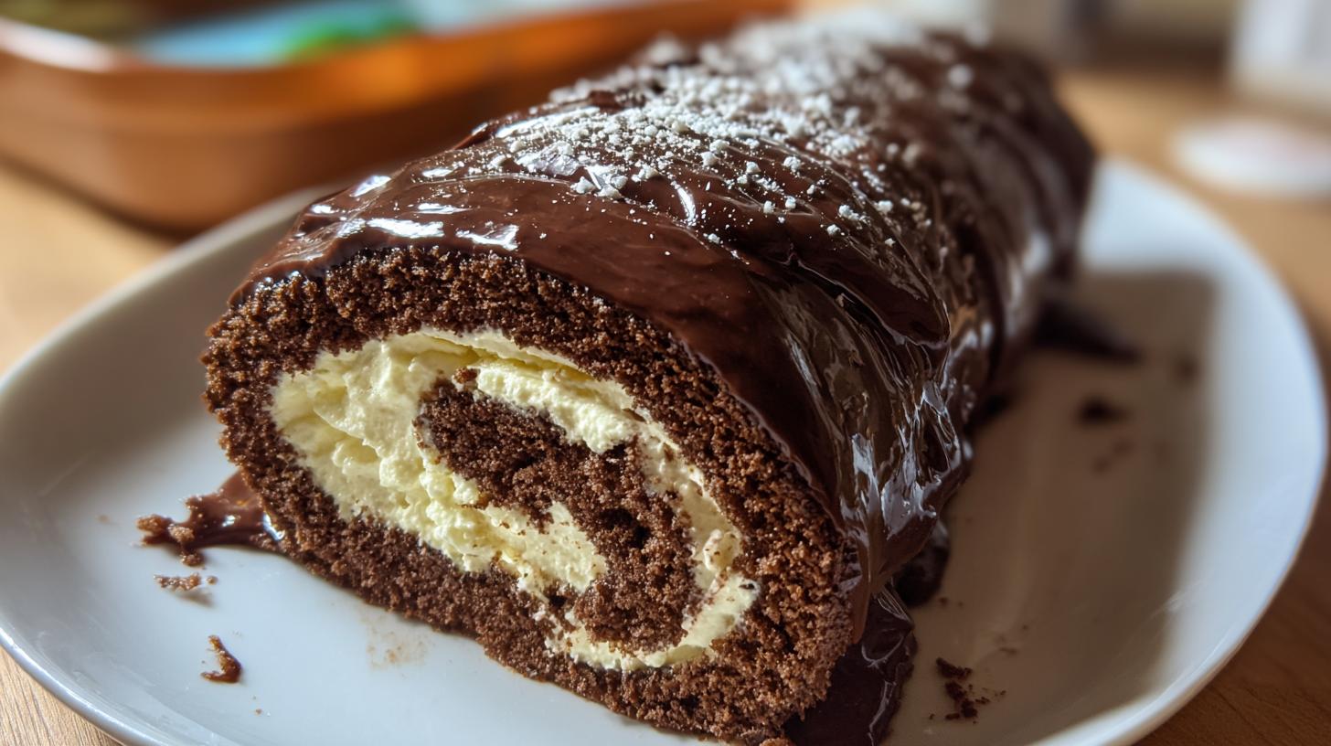chocolate Swiss roll