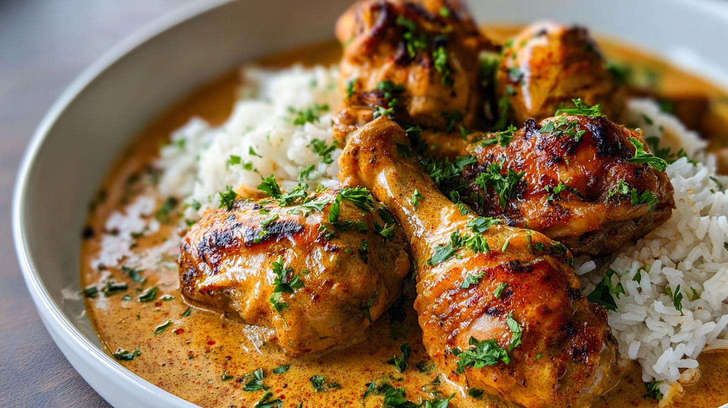 creamy paprika chicken drumsticks