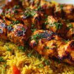 grilled chicken skewers