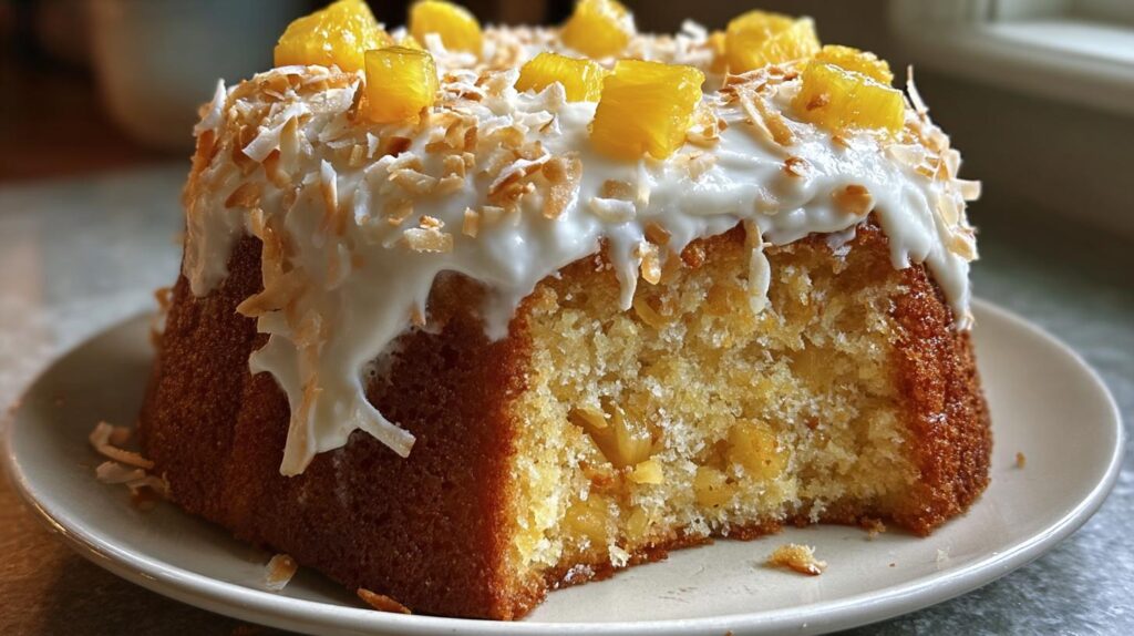 pineapple cream cheese pound cake