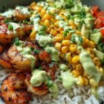 shrimp rice bowl