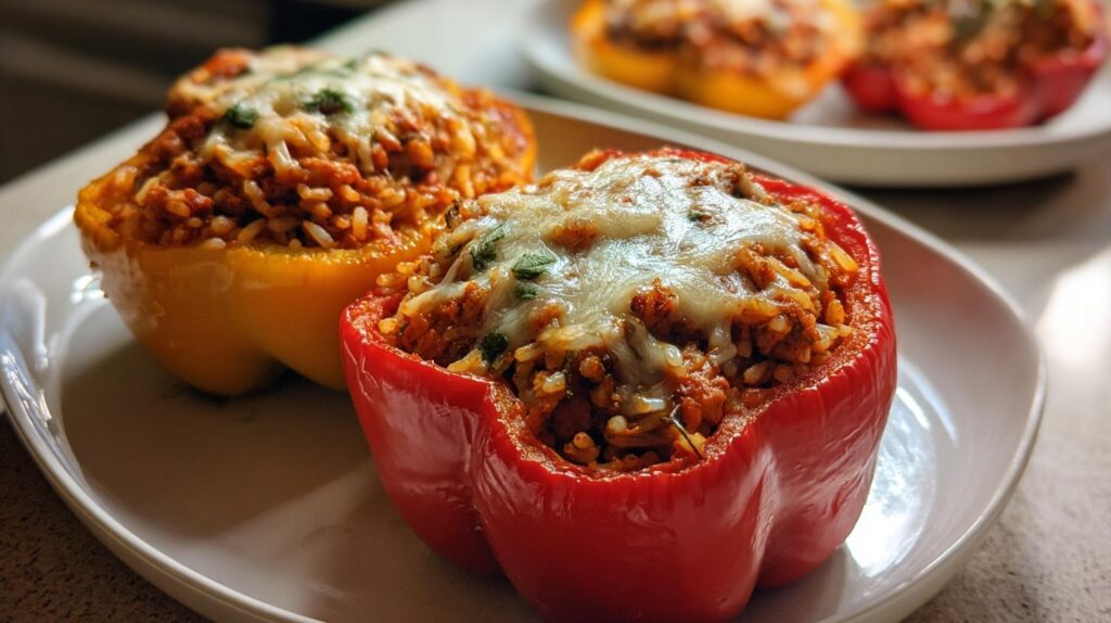 turkey stuffed peppers