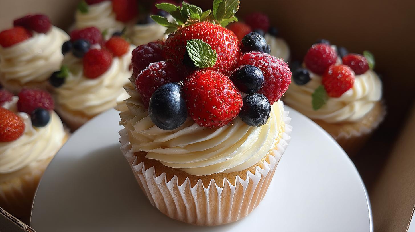 vanilla buttercream cupcakes
