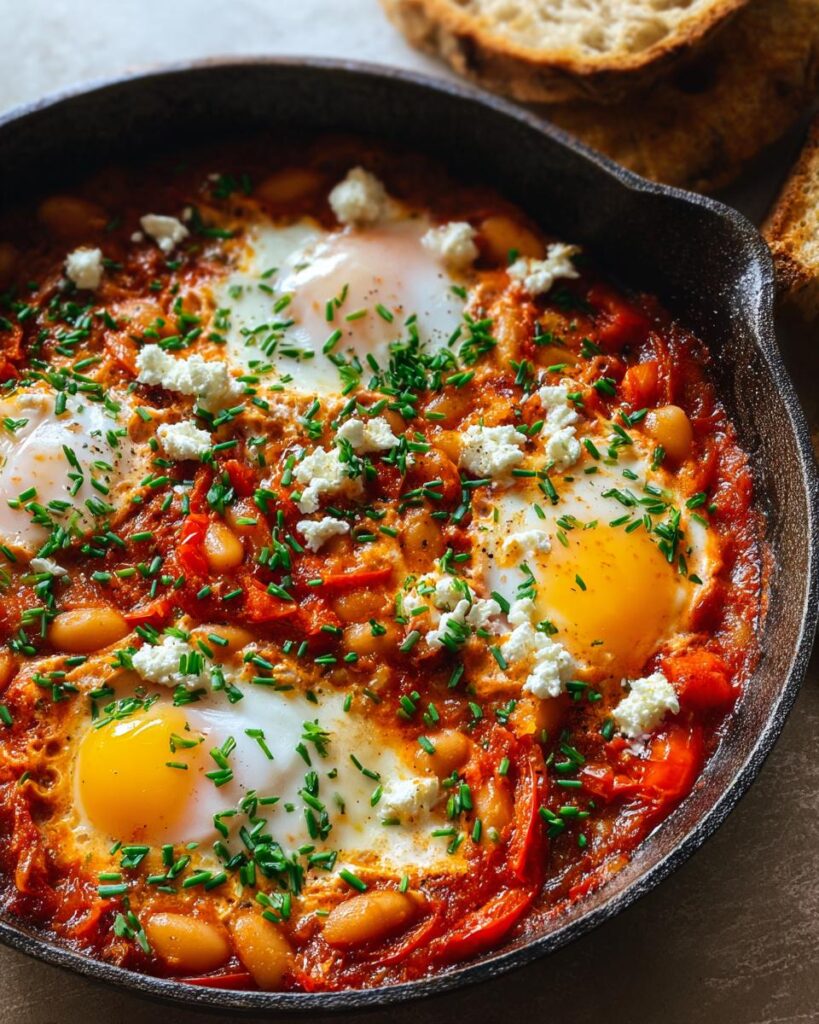 white bean shakshuka