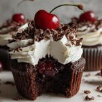Black Forest cupcakes