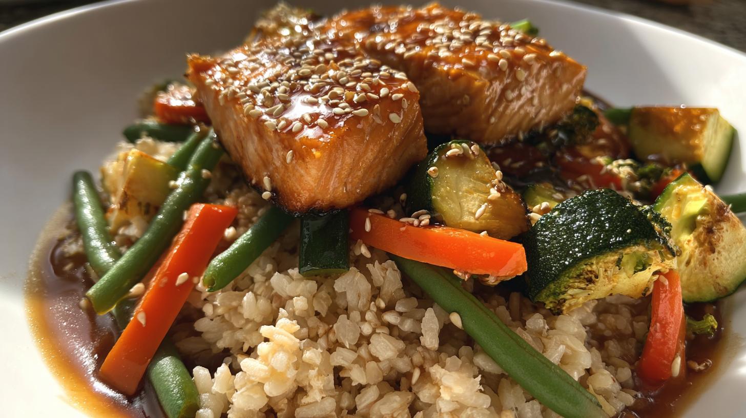 Honey Sesame Salmon