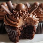Triple chocolate cupcakes