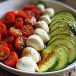 avocado Caprese salad