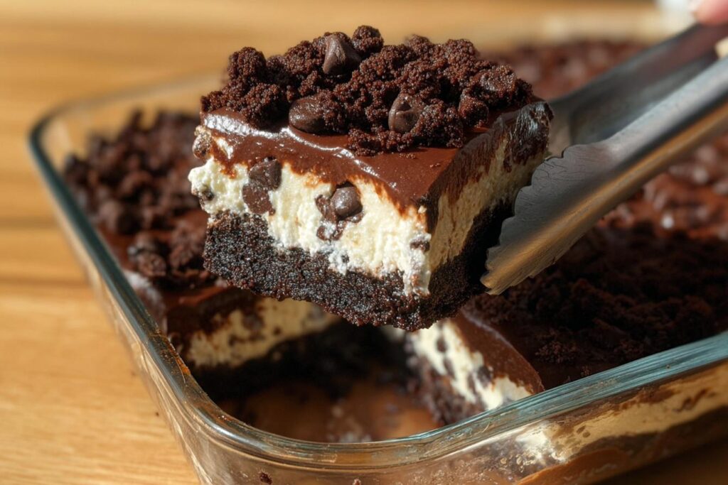 chocolate cheesecake brownie bars