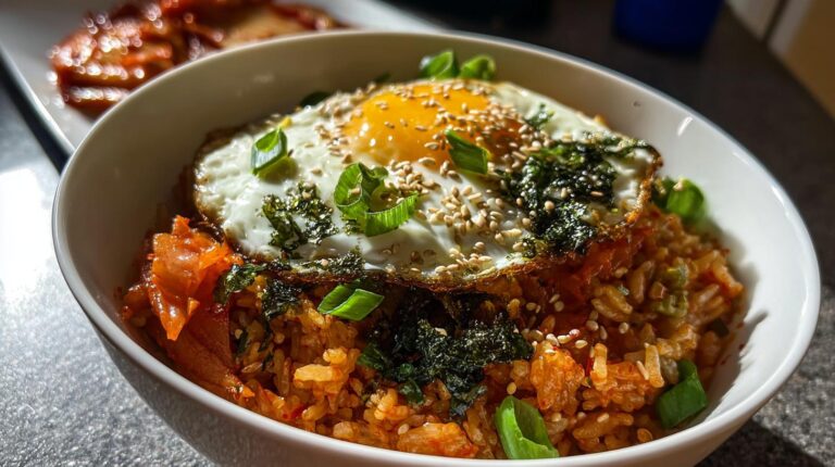 20-Minute Kimchi Fried Rice – Spicy Comfort Perfection! – bylucyrecipes.com