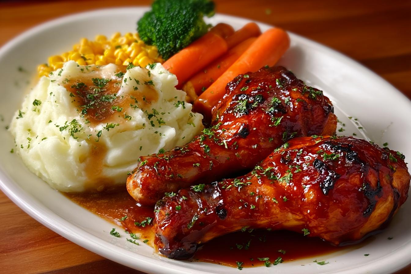 Honey BBQ Chicken Drumsticks