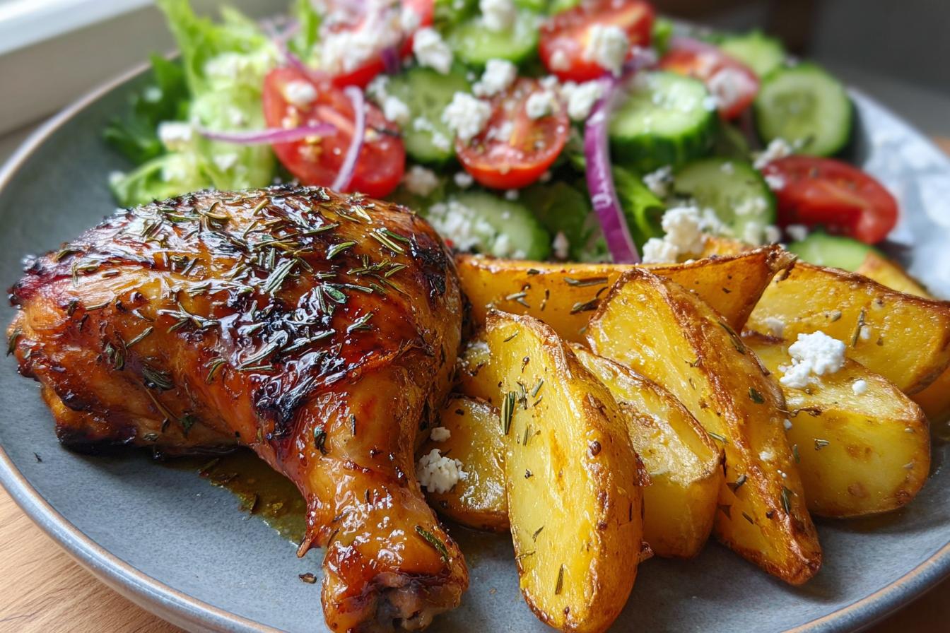 Roasted Chicken Leg Quarter